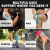 Kinesiology Tape for Shoulder | Waterproof, Sticks 7 Days, Precut Synthetic Material | K Tape for Shoulder Pain Relief & Support - Knees, Lower Back Pain, & Achilese (10 PCS | Nude) view 4
