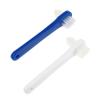 MUCKLILY 2pcs False Teeth Brush Denture Cleaning Brush Head Head Denture Cleaning Tools for Fresh Breath view 1