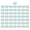 50pcs Baby Shower Ear Covers, Disposable Ear Protector Stickers, Safe ABS Material, Oval Shape Design, Double Protection with Cotton Ball, Easy to Carry for Travel, Tran view 1