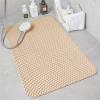 Lifup Bathtub and Shower Mats, Non Slip Quick Drying Mat for Bathroom, Free to Cut Khaki 35.4" x 47.2" view 1