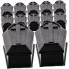 DIYEAH 14Pcs Halloween Coffin Box with Lid Lightweight Plastic Decorative Prop for Party Treats and Halloween Decoration Unique Candy Storage view 1