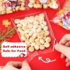 CCINEE Christmas Cellophane Bags, 240 PCS Self Sealing Cookie Bags Xmas Candy Wrappers Plastic Treat Snack Baggies for Christmas Party Gift Giving DIY Supplies Favor, 8 Styles view 4
