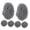 PRETYZOOM 6Pcs Pot Scrubbers Metal Scrubbers for Kitchen Cleaning Supplies Scouring Balls for Pots Pans Ovens and Grills view 1