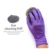 PRETYZOOM 6Pcs Pot Scrubbers Metal Scrubbers for Kitchen Cleaning Supplies Scouring Balls for Pots Pans Ovens and Grills view 3