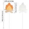 10 PACK Fire Truck Cupcake Toppers Fire Truck Cake Topper Firetruck Birthday Decorations for Fireman Fire Trucks Birthday Party Cake Decoration Supplies view 2