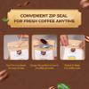 Buon Me Coffee Original Whole Bean, 100% Robusta Bean, Medium Roast Vietnamese Coffee, Everyday Strong Brew 17.6oz Bag view 4