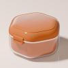 QLANDPCG 2pcs Braces Box, Braces Storage Box, Portable Box, Denture Storage Cleaning Box view 1