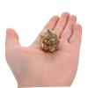 ABOOFAN 1Pair Brass Pi Yao Baoding Balls for Hand Therapy Compact Chinese Collectibles for Finger Dexterity Relief for Seniors Exercise Portable Wellness Tool view 4