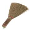 Hemobllo Handheld Natural Straw Broom Dust Brush for Indoor Cleaning Lightweight Portable Sweeping Tool for Floors Furniture and Beds Sturdy Construction for Home Use view 1