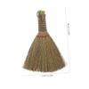 Hemobllo Handheld Natural Straw Broom Dust Brush for Indoor Cleaning Lightweight Portable Sweeping Tool for Floors Furniture and Beds Sturdy Construction for Home Use view 2