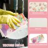 KOUISYY Swedish Dishcloths, 10 Pack Reusable Dish Cloths for Kitchen, Ditsy Print Swedish Dish Towels, Non-Scratch, Absorbent, Quick-Drying Cellulose Sponge Cloths for Dishes Counters view 2