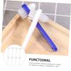 OUNONA 8pcs Portable Double-Sided Denture Cleaning Brush Set for Oral Care Mini Size for Home Use and Travel Braces Brush for Effective Cleaning view 2