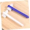 BELLIFFY 8pcs Double-Head Denture Brush Set Small Multi-Functional Toothbrush for Denture Cleaning Personal Use and Household Care view 4