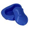 Nursing Bedpan Heavy Duty Urinal Slipper Bedpan with Lid for Elderly Bed Bound Adults Large Durable PP Plastic Bedpan for Home Hospitals Nursing Homes (Dark Blue) view 1
