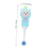 MUCKLILY 2Pcs Cute Bear Toothbrushes Soft Bristle Design for Boys Gentle Manual Toothbrush for Years Teeth Cleaning Fun Brushing Experience view 2