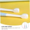 WRITWAA 2Pcs Toothbrush Ergonomic Tooth Cleaning Brush for Newborns Cartoon Star Design Hair for Gentle Oral Care view 3