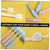 WRITWAA 2Pcs Toothbrush Ergonomic Tooth Cleaning Brush for Newborns Cartoon Star Design Hair for Gentle Oral Care view 4