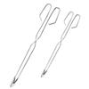 OUNONA 2pcs Stainless Steel Trash Gripper Tongs Grabber Tool for Easy Cleanup Portable Litter Picker for Seniors Efficient Garbage Collection view 1