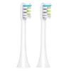 Electric Toothbrush Accessory Toothbrush Head. Compatible for SOOCAS X1 X3 X3U X5 Sonic Electric Toothbrushes(White 2 pcs) view 1