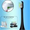 Electric Toothbrush Accessory Toothbrush Head. Compatible for SOOCAS X1 X3 X3U X5 Sonic Electric Toothbrushes(White 2 pcs) view 2