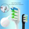 Electric Toothbrush Accessory Toothbrush Head. Compatible for SOOCAS X1 X3 X3U X5 Sonic Electric Toothbrushes(White 2 pcs) view 3