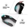 NIYANGLE 3 Pairs Shock Absorbing Heel Cushion Pads Honeycomb Insoles for Loose Shoes Durable Foot Liners for Men Women Comfort Grips for Long Walks Daily Use view 3