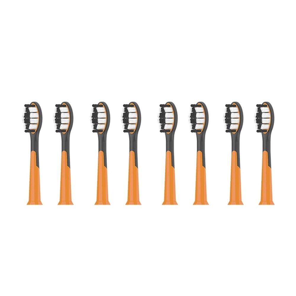 Electric Toothbrush Accessory Toothbrush Head. Compatible for SUBORT S9 Sonic Electric Toothbrushes(4 White Brush Head)