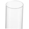 MAGICLULU 100Pcs Transparent Electric Toothbrush Head Storage Tubes with Black Lid Portable Protector Cases for Travel Home and Office Oral Care view 3