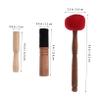 YARNOW 3Pcs Handmade Nepalese Sound Bowl Mallet Lightweight Durable Wooden Sticks for Meditation Healing Accessories for Singing Bowls view 4