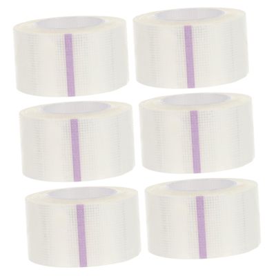 MUCKLILY 6Rolls Clear Pe for First Aid Breathable Adhesive Bandage for Skin Care and Dressing Protection
