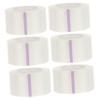MUCKLILY 6Rolls Clear Pe for First Aid Breathable Adhesive Bandage for Skin Care and Dressing Protection view 1