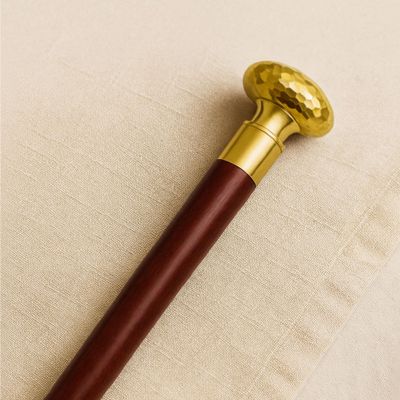 IMMMS Victorian Walking Stick for Men, Handcrafted Rosewood Decorative Cane, Vintage Gentleman Wooden Walking Cane, Classic Knob Handle 37 Inch
