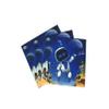 40 Pcs Outer Space Robot Napkins Disposable,Paper Napkins for Wedding, Baby Shower Theme Birthday 6.5in view 1