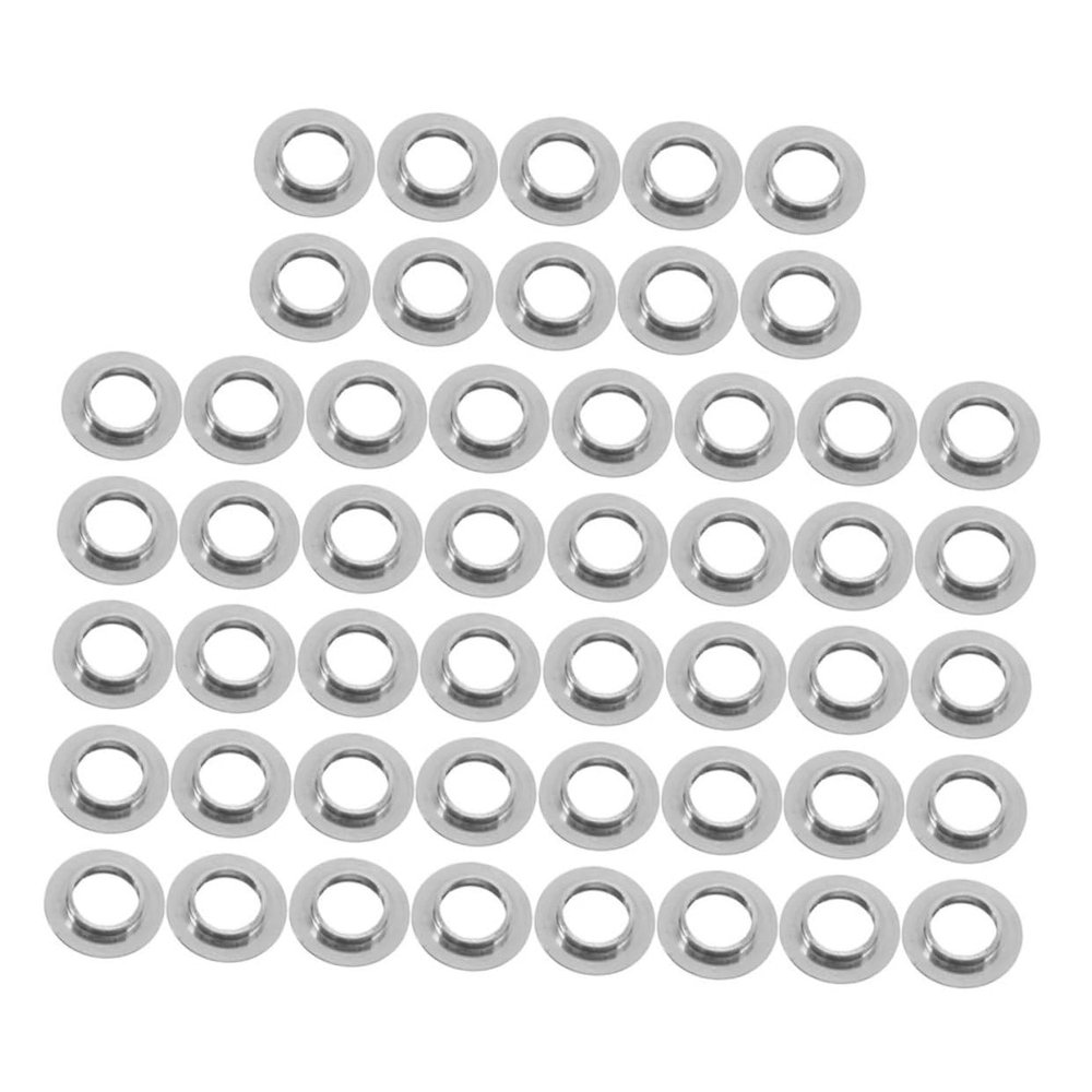 ABOOFAN 200pcs Convex Washers for Glasses Repair Stainless Steel Gaskets Easy to Replace for DIY Professional Eyeglass Maintenance Wear Resistant User Friendly Design
