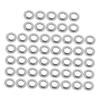 ABOOFAN 200pcs Convex Washers for Glasses Repair Stainless Steel Gaskets Easy to Replace for DIY Professional Eyeglass Maintenance Wear Resistant User Friendly Design view 1