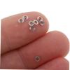 ABOOFAN 200pcs Convex Washers for Glasses Repair Stainless Steel Gaskets Easy to Replace for DIY Professional Eyeglass Maintenance Wear Resistant User Friendly Design view 4