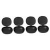Homoyoyo 2pcs Storage Case - Leak-Proof Silicone Travel Pouch for Period Cups & Discs Portable Holder for Easy Carrying Sleek Black Design view 1