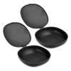 Homoyoyo 2pcs Storage Case - Leak-Proof Silicone Travel Pouch for Period Cups & Discs Portable Holder for Easy Carrying Sleek Black Design view 3