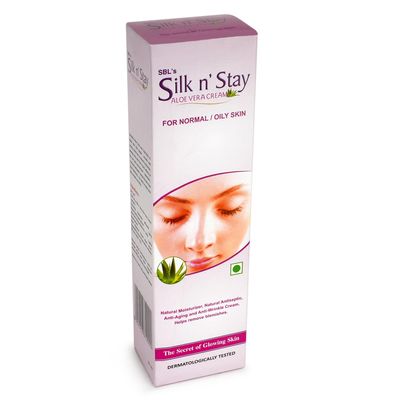 SBL Silk n' Stay Aloe Vera Homeopathic Cream