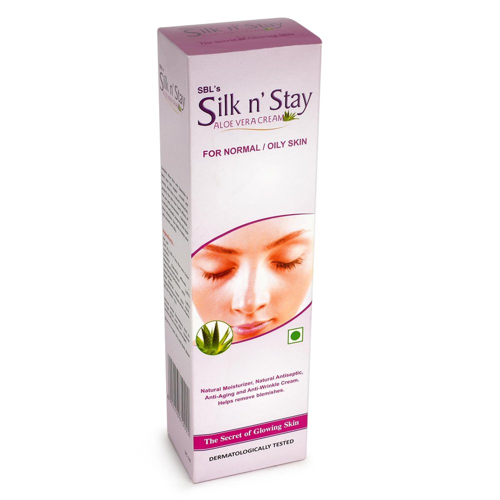 SBL Silk n' Stay Aloe Vera Homeopathic Cream