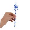 PRETYZOOM 50Pcs Bow Tie Straws Creative Disposable Straws for Birthday Shower Wedding Parties Elegant Dessert Straw Picks for Versatile Celebrations view 4