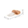 TOPPERFUN Children's Warm Plush Shoe Inserts for Winter Boots and Slippers Detachable Cozy Fleece Liners for Indoor and Outdoor Use Size 34-35 view 3