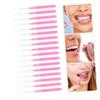 ABOOFAN 100Pcs Portable Interdental Brushes for Teeth Cleaning Multi Functional Design for Braces Keyboards Gaps Safe Materials for Oral Health view 4