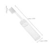 10pcs Travel Toothbrush Kit with Cover Folding Tooth Brush Transparent Potable Travel Size Mini Toothbrush Foldable Manual Tooth Brushes for Camping School view 2