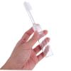 10pcs Travel Toothbrush Kit with Cover Folding Tooth Brush Transparent Potable Travel Size Mini Toothbrush Foldable Manual Tooth Brushes for Camping School view 4