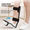 SDdPulse Foot Drop Orthosis, Ankle Brace Fixation Shoe Brace Support Protection, for Eases Symptoms of Achilles Tendonitis, for Hemipleia Stroke Shoes Walking, Pain Relief,S view 4