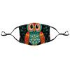 Meaudiwes Washable Cloth Face Scarf, Reusable Balaclava Facial Cover With Elastic Ear Loop Ethnic Owl view 3