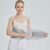 KUYBTU Breathable Mesh Back Brace for Lower Back Pain Relief Men Women Back Support Belt Double Pull Lumbar Support Work Fitness Waist Trainer for Herniated Disc Sciatica-Grey-M view 3