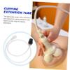 SOESFOUFU Cupping Extension Tube for Vacuum Cupping Set 1.5m Long Rubber Vacuum Hose for Machine Glass Accessories for Body Massage view 3