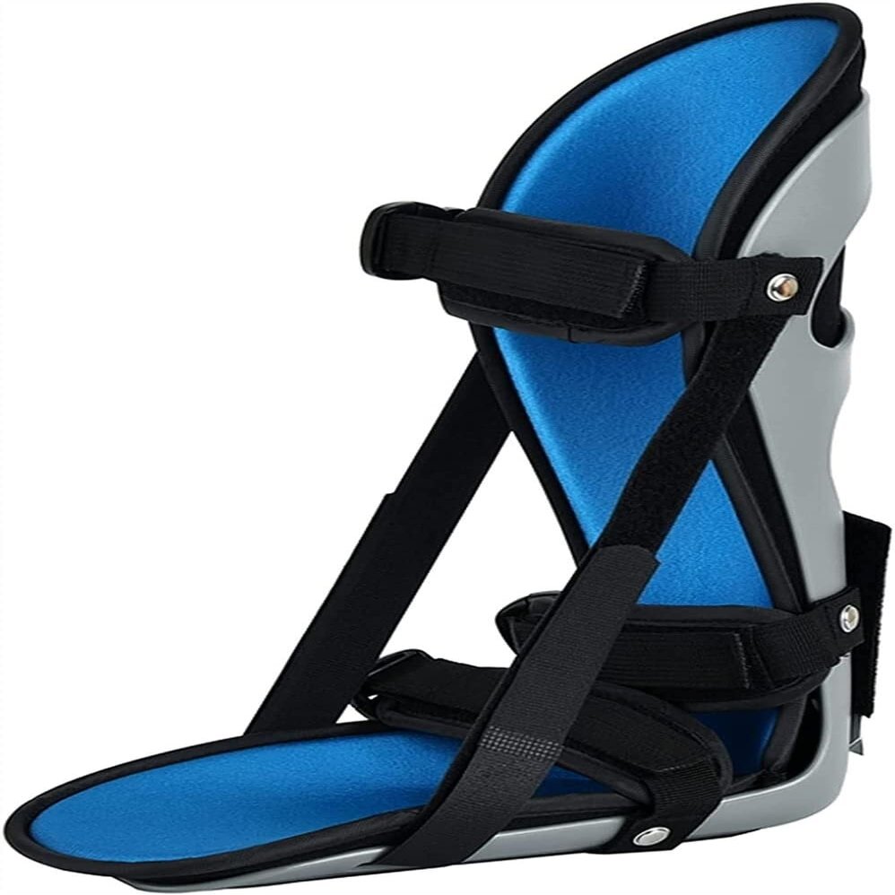 JIANGSHUAIM Fracture walking boot, Knee ankle foot orthosis brace with walking boot brace fix leg fracture lower limb paralysis for ankle foot injury and ankle sprain(Medium)